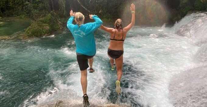 From Ocho Rios: Combo Blue Hole & River Tubing Tour - Exploring the Blue Hole