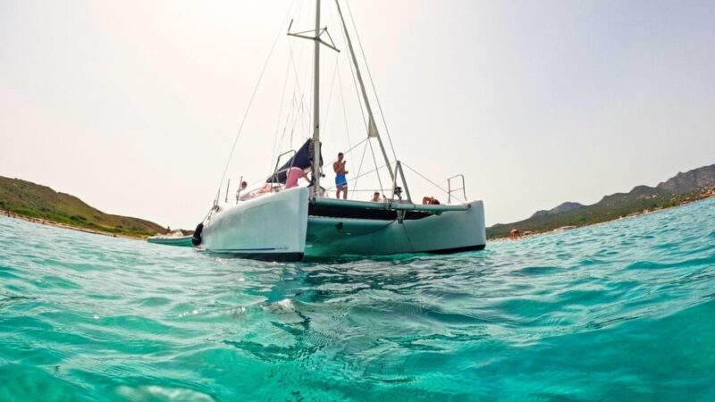 From Olbia: Tavolara or Cala Moresca Catamaran Tour - Onboard Experience