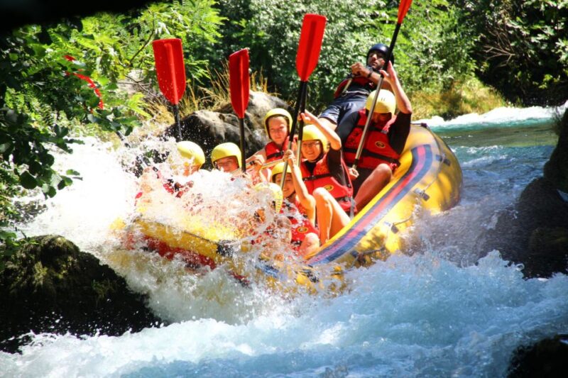 From Omiš: Cetina River Rafting Trip With Underwater Cave - Meeting Point and What to Bring