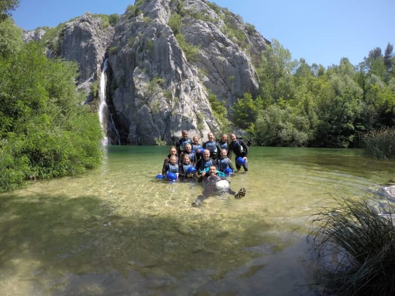 From Omis/Zadvarje: Extreme Canyoning on the Cetina River - Itinerary