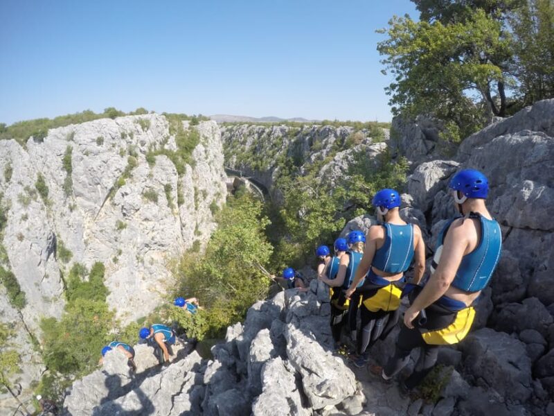 From Omis/Zadvarje: Extreme Canyoning on the Cetina River - Canyoning Experience