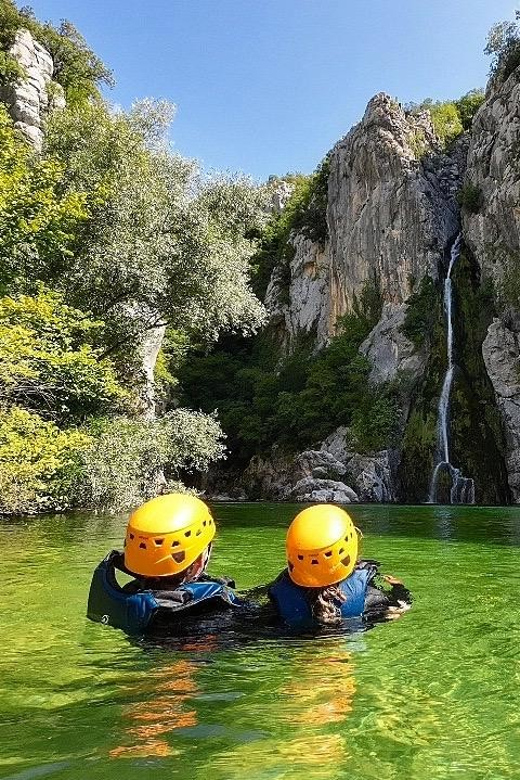 From Omis/Zadvarje: Extreme Canyoning on the Cetina River - Gear Provided