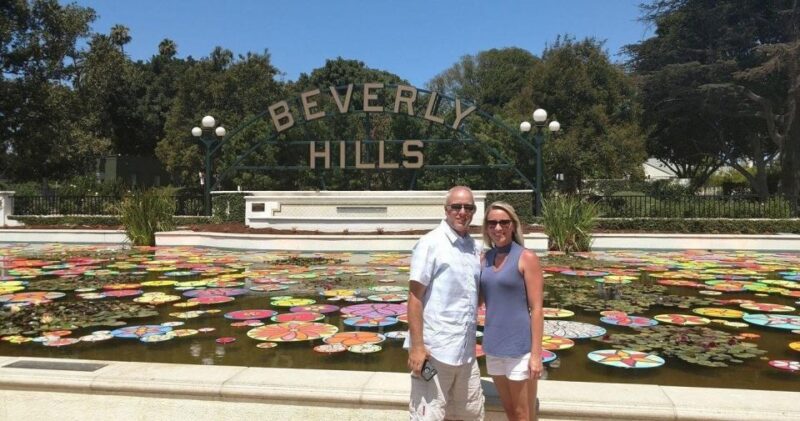 From Orange County: Hollywood and Beverly Hills Van Tour - Small Group Size