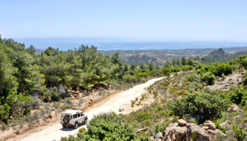 From Orosei: Siniscola Private Jeep Tour - Tour Itinerary