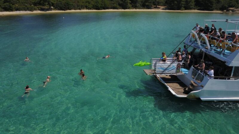 From Ouranoupoli: Blue Lagoon Two Island Cruise - Cancellation Policy