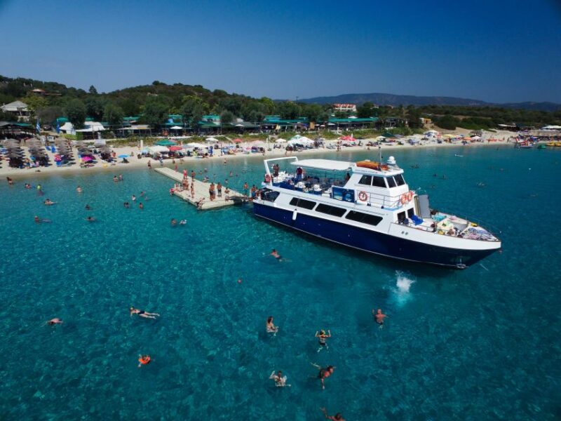 From Ouranoupolis: Two Islands Cruise With Lunch on Board - Key Points