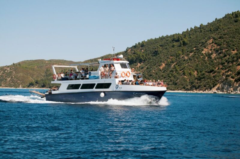 From Ouranoupolis: Two Islands Cruise With Lunch on Board - Experience Highlights