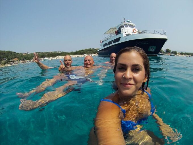 From Ouranoupolis: Two Islands Cruise With Lunch on Board - Exploring the Blue Lagoon