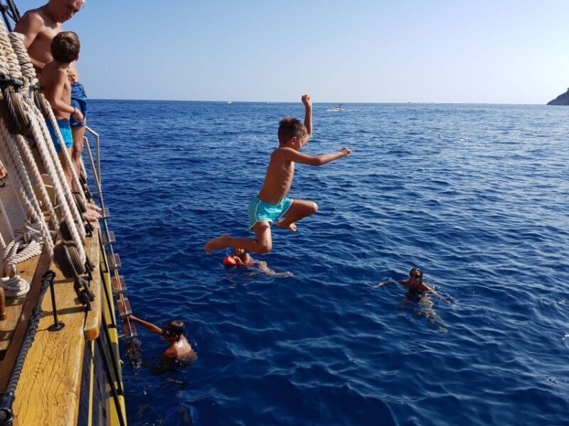 From Palamós: Southern Coast Sailing Tour - Sailing Route