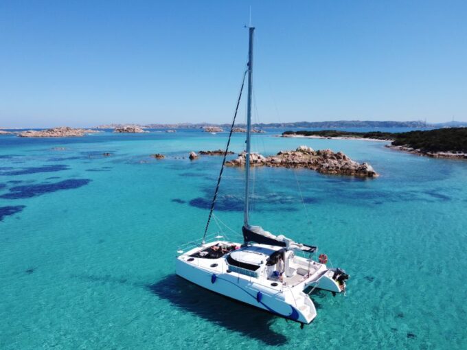 From Palau: Maddalena Archipelago Catamaran Tour With Lunch - Onboard Activities and Lunch