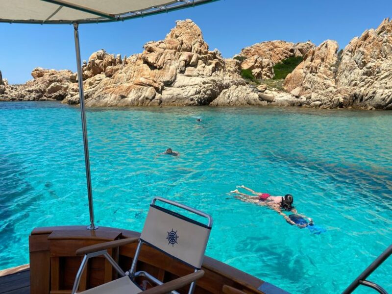 From Palau: Wooden Boat Tour to La Maddalena Archipelago - Lunch and Local Delicacies