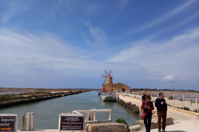 From Palermo Sicilian Retreat Erice & Marsala Tour With Lunch - Marsala Salt Pans and Winery