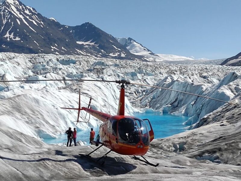 From Palmer: Knik Glacier Helicopter Tour - Flight and Exploration Details