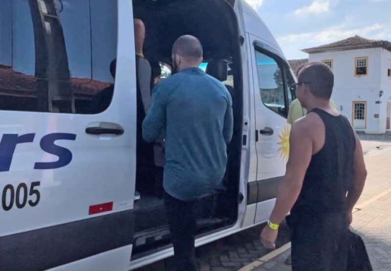 From Paraty: One-Way Shared Transfer to Angra Dos Reis - Excluded Services