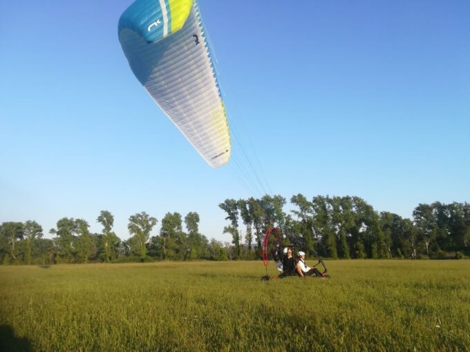 From Parelia: Paramotor Flight Over Corfus Coast - Meeting Point and Directions