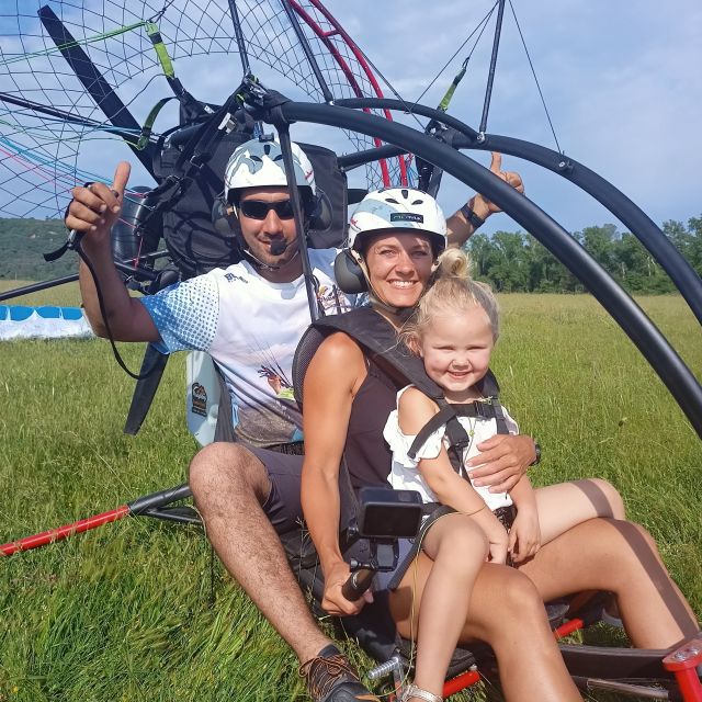 From Parelia: Paramotor Flight Over Corfus Coast - Exploring the Western Coastline