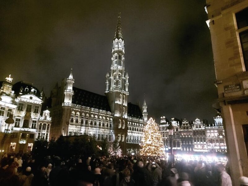 From Paris: Brussels Christmas Market, City Tour, ChocoStory - Participant Information