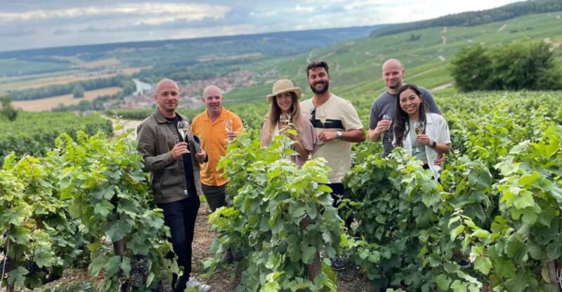 From Paris: Small-Group Champagne Tour With 3-Course Lunch - Pickup and Drop-off