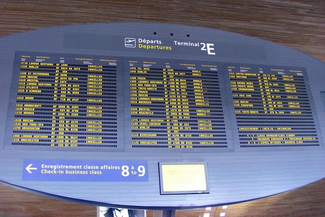 From Paris to CDG Airport or From CDG Airport to Paris (One Way) - Pricing and Payment Details