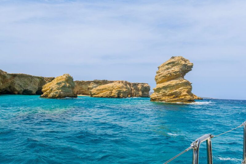 From Paros: Koufonisia & Naxos Sailing Cruise With Lunch - Pezoulia Bay and Laki Bay