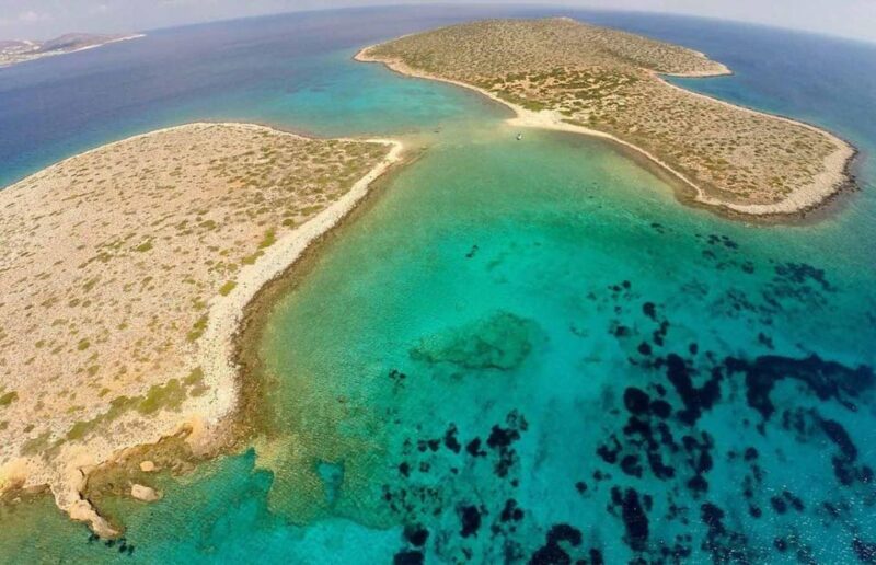 From Paros : Panteronisia and Antiparos by Pirate Ship - Guided Cove and Cave Exploration