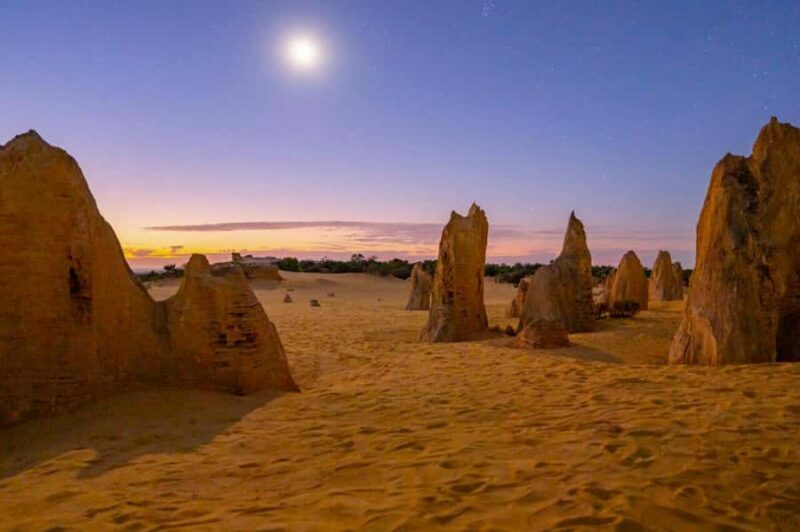 From Perth: Pinnacles Sunset and Stargazing Tour with Dinner - FAQ