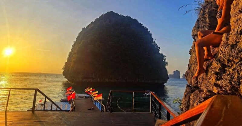 From Phi Phi Don:Sunset and Plankton Snorkeling by Speedboat - Itinerary Highlights