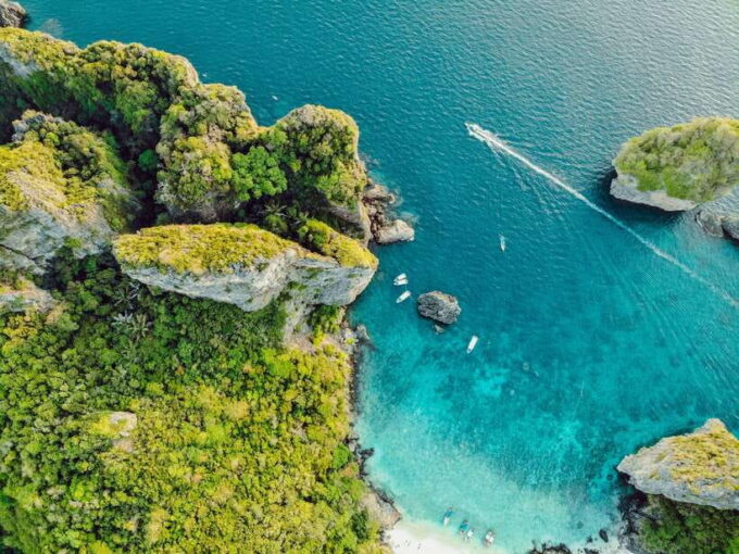 From Phi Phi: Full Day 7 Island Tour by Longtail With Sunset - Unraveling the History of Viking Cave