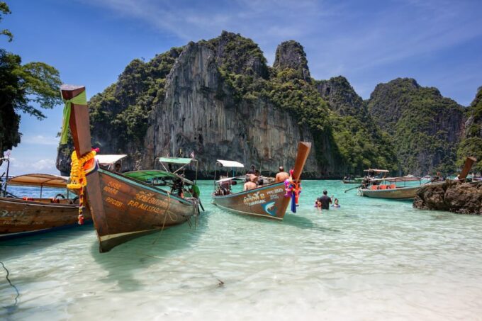 From Phi Phi: Full Day Longtail Tour Maya Bay & Snorkeling - Exploring Monkey Beach