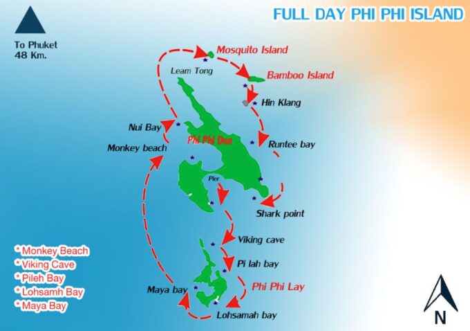 From Phi Phi: Full-Day Sunset Long Tail Boat Tour - What to Bring and Not Allowed