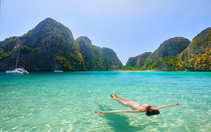 From Phi Phi: Full-Day Sunset Long Tail Boat Tour - National Park Access and Weather