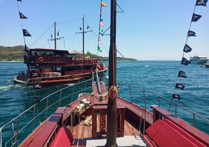 From Phi Phi Island: Pirate Boat With Sunset - Recap