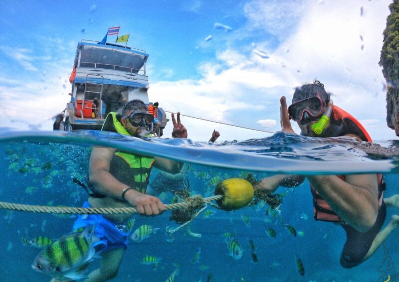 From Phi Phi : Maya Bay Sunset Cruise and Plankton Swimming - Key Points