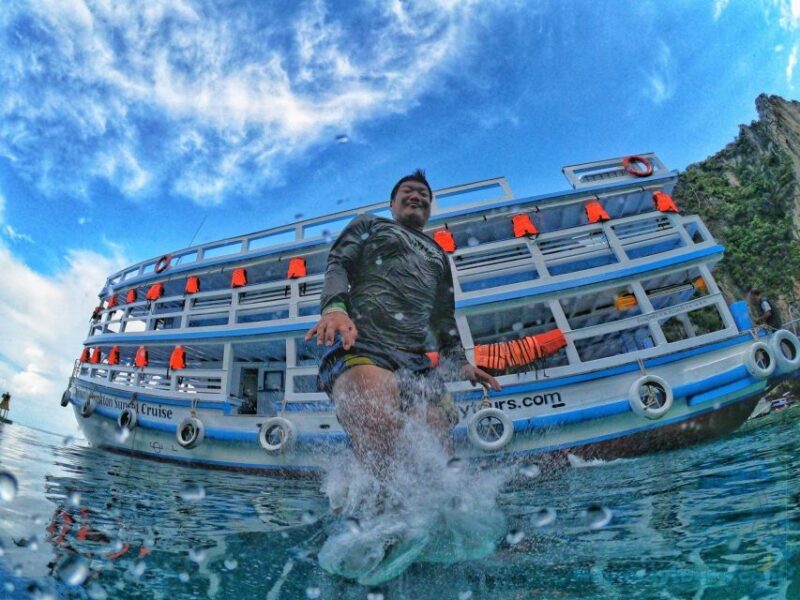 From Phi Phi : Maya Bay Sunset Cruise and Plankton Swimming - Itinerary Highlights