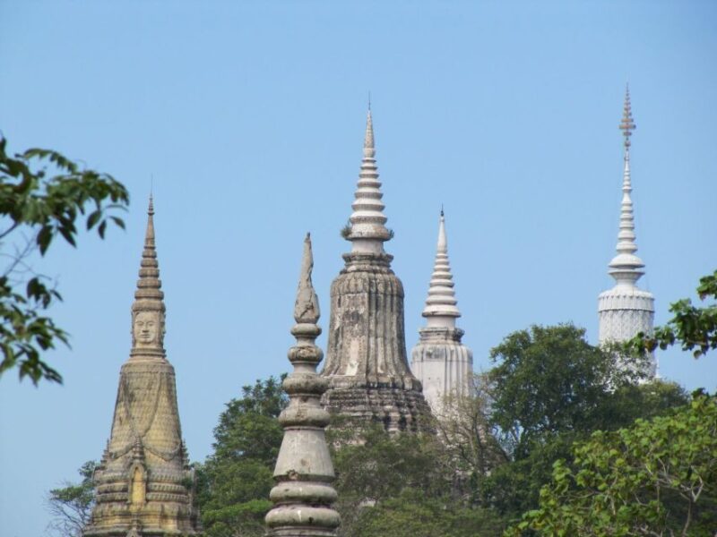 From Phnom Penh: Oudong Stupas & Silver Smith Village - Historical Significance