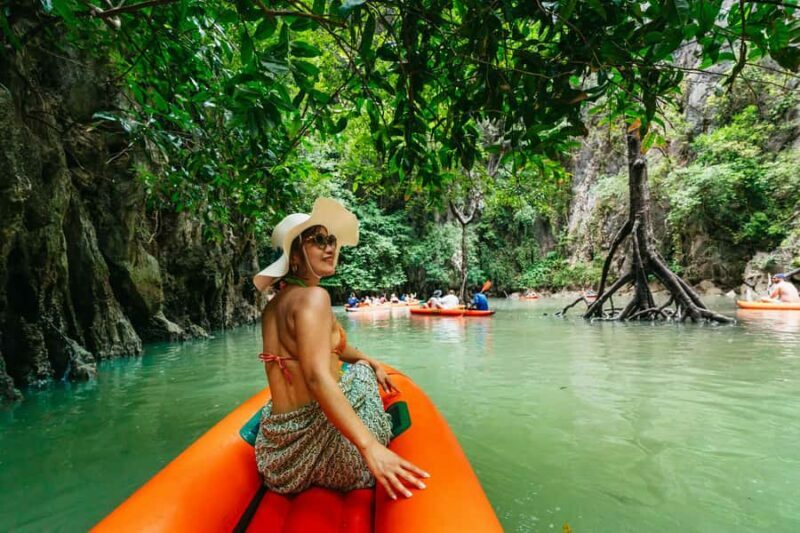 From Phuket: Phang Nga Bay Kayak Tour with Dinner & Plankton - Key Points