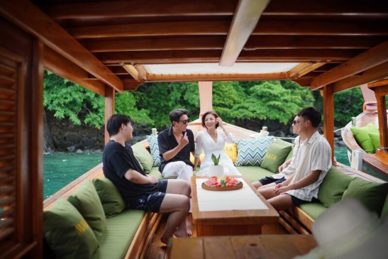 From Phuket : Private Luxury Long Boat to Khai Islands - Key Points
