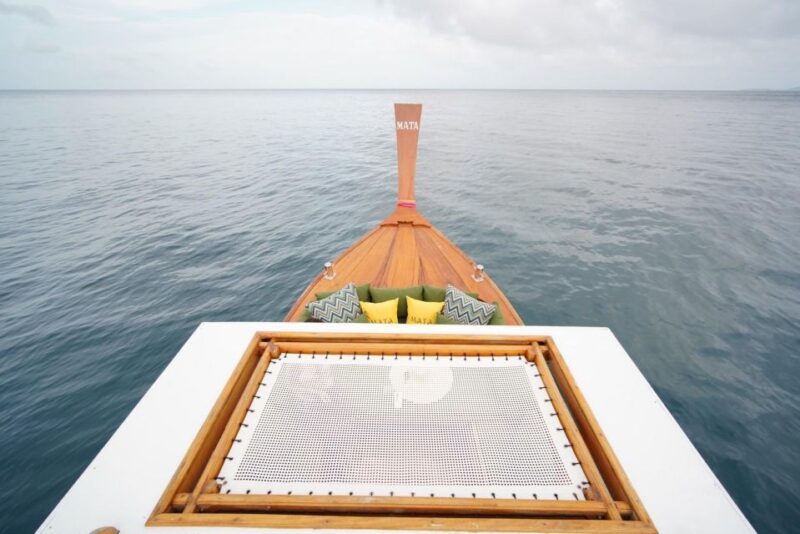 From Phuket : Private Luxury Long Boat to Khai Islands - Dining Options