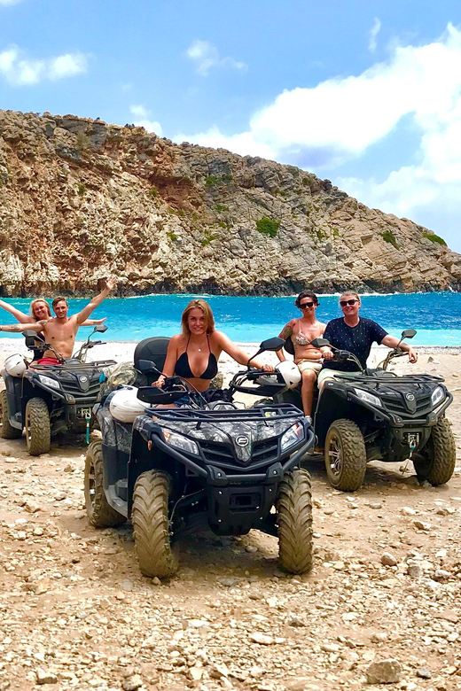 From Platanias: Quad Safari With Hotel Transfer - Itinerary Details