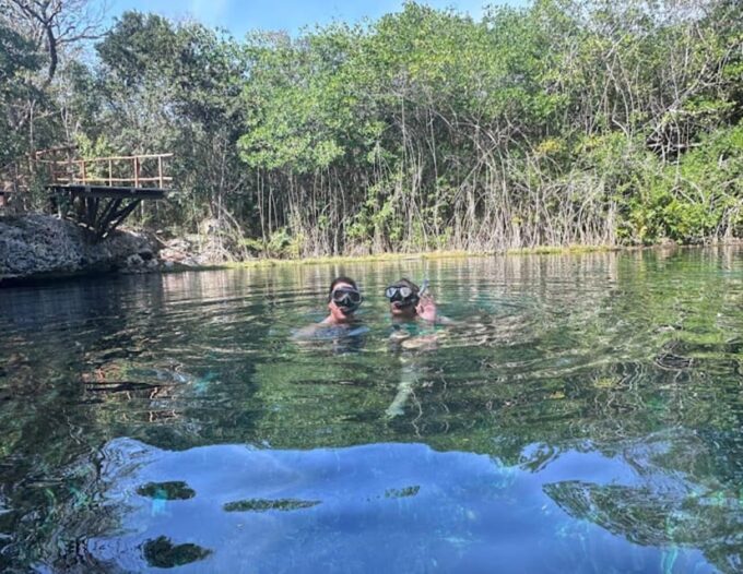 From Playa Del Carmen: Lagoon Kan Luum - Group Size and Languages