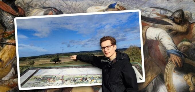 From Poitiers: Guided Tour of the Battlefield of 732 - Political Situation in the Middle Age