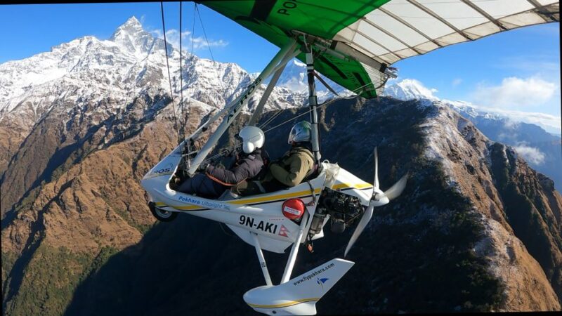 From Pokhara: 15 Min. Ultralight Flight (Pokhara City Tour) - Scenic Highlights