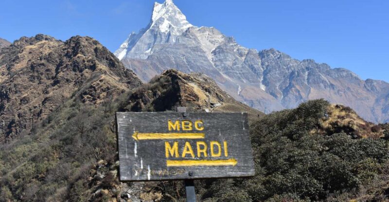 From Pokhara: 4 Days Mardi Himal Trek - Itinerary