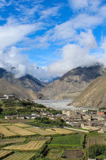 From Pokhara: 5 Day Lower Mustang & Poon Hill 4WD Jeep Tour - Day 3: Marpha and Tatopani