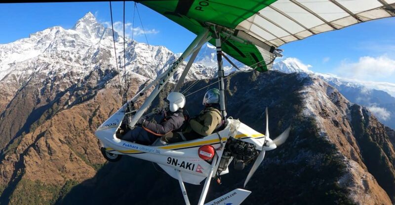 From Pokhara: 60 Minutes Ultralight Fligh - Pilot and Safety Information