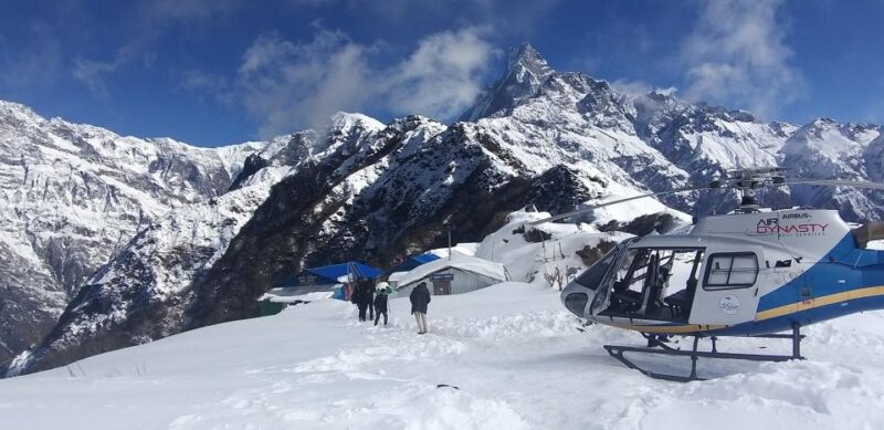 From Pokhara: Private Helicopter Tour to Annapurna Base Camp - Inclusions