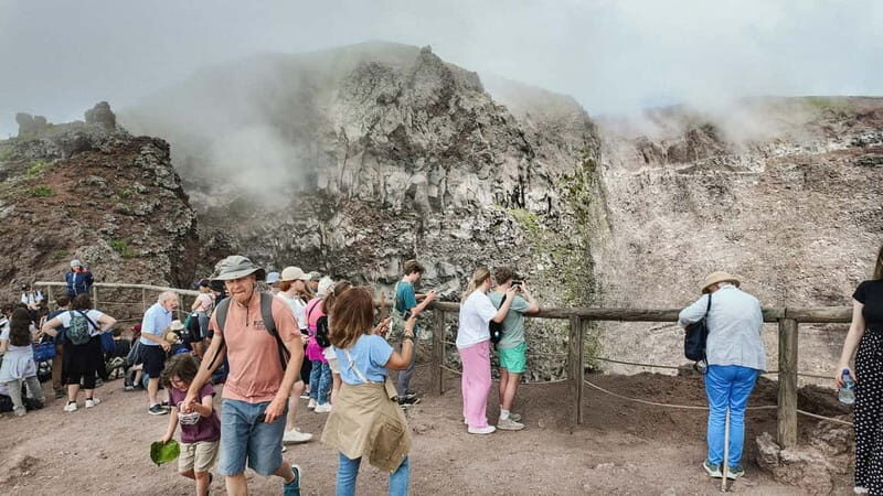 From Pompeii: Mount Vesuvius With Bus, Ticket and Audioguide - Inclusions and Highlights