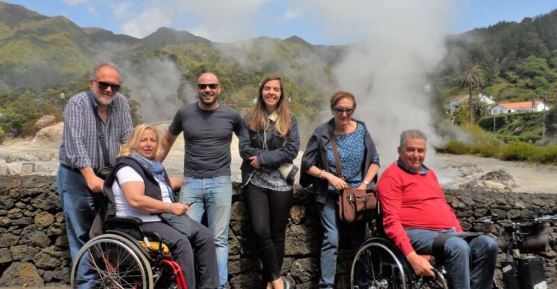 From Ponta Delgada: Furnas Wheelchair Accessible Van Tour - Included Amenities