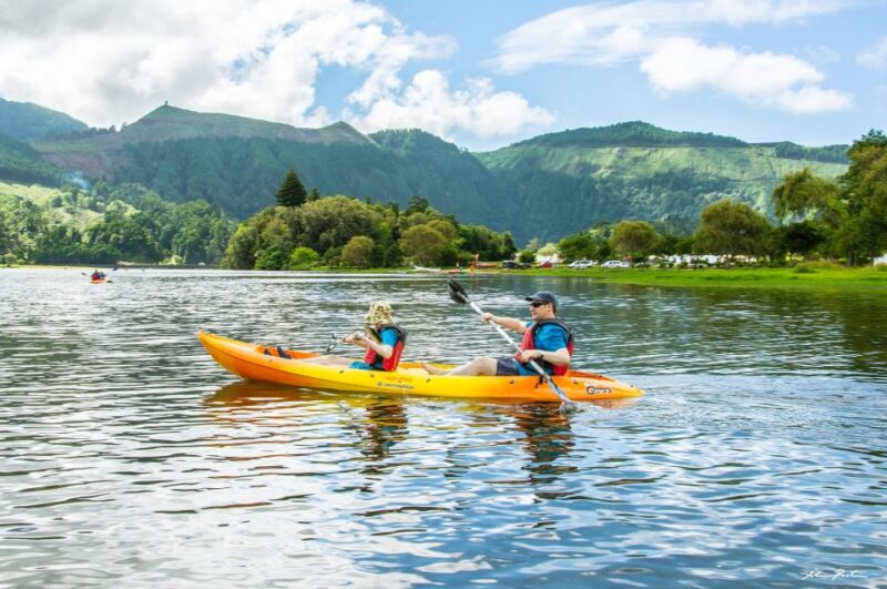 From Ponta Delgada: Sete Cidades Jeep, Bike, & Kayak Ride - Key Points