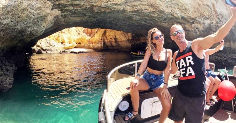 From Portimão: 2-Hour Catamaran Tour to Benagil Caves - Starting Location and Price
